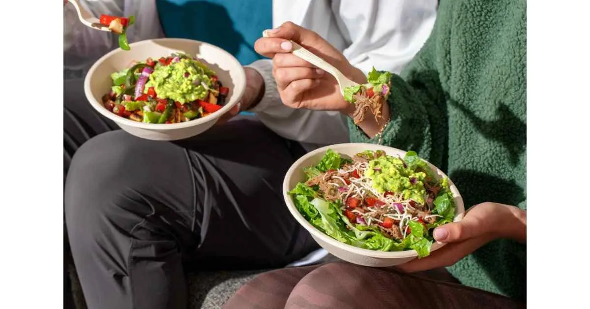 A delicious and healthy Qdoba protein bowl