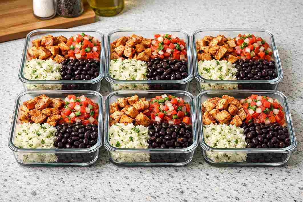 Qdoba Catering Meal Prep Containers