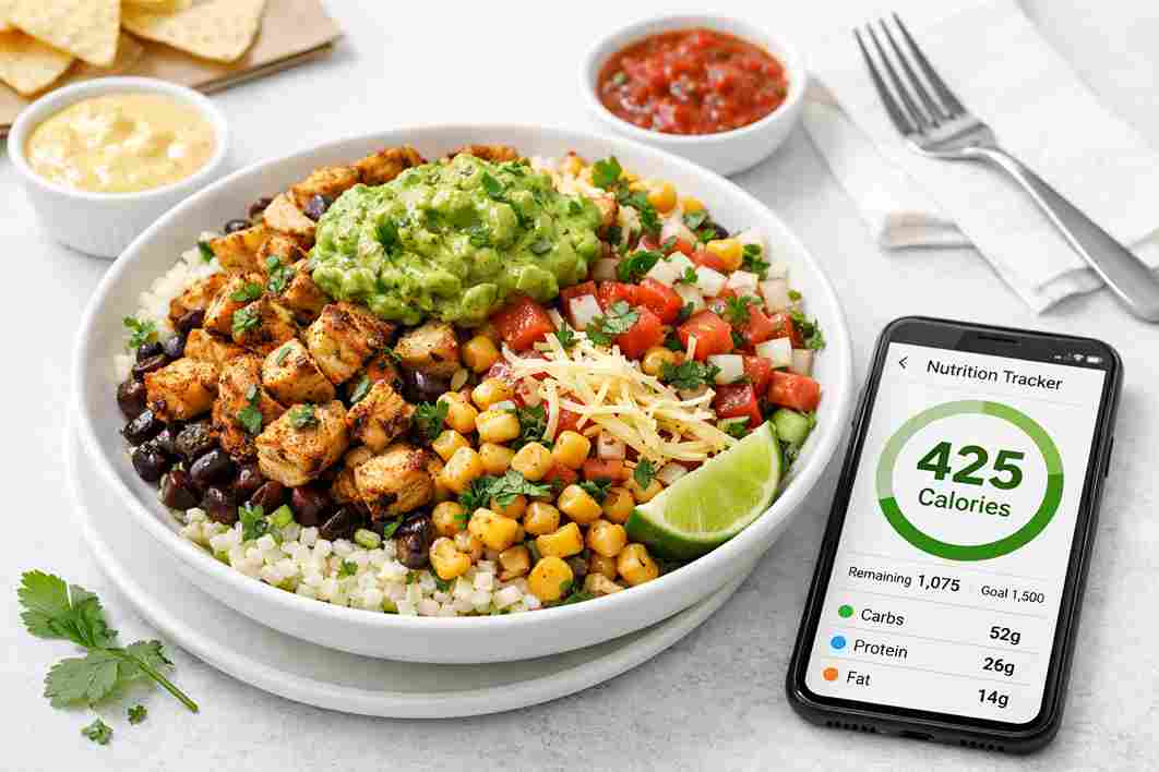 Nutrition Calculator Screenshot