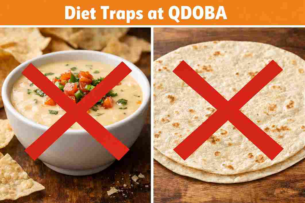 High calorie Qdoba toppings to avoid
