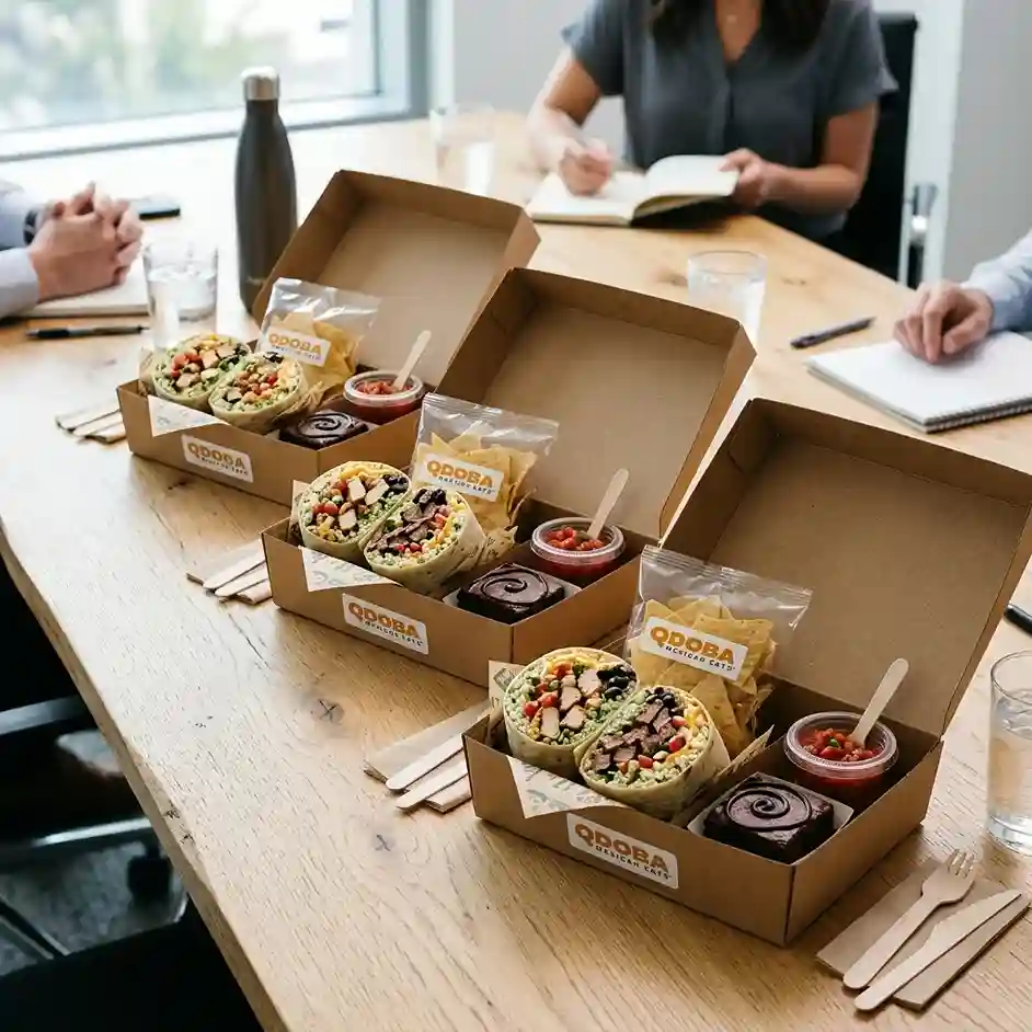 Qdoba Corporate Boxed Lunches